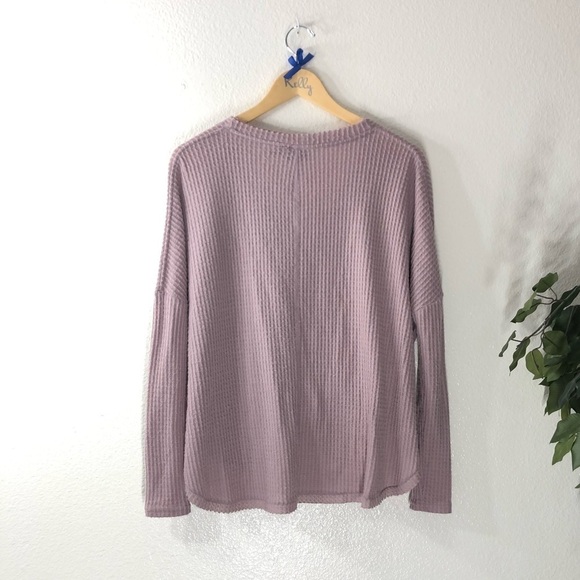 Urban Outfitters Lavender Tie Front Top - Picture 7 of 7